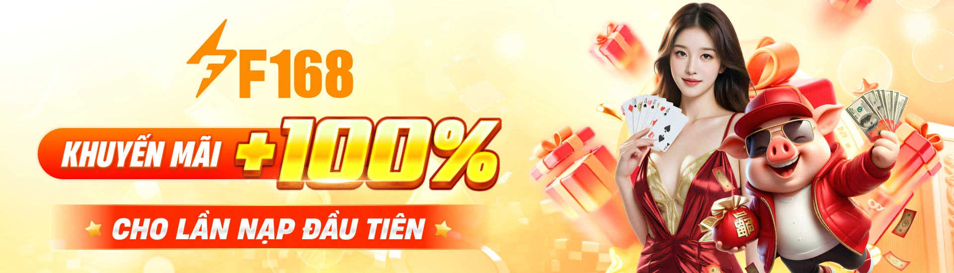 Banner giới thiệu thương hiệu F168